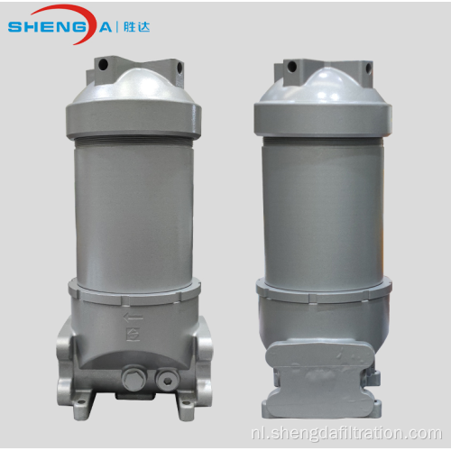 Aluminium/koolstofstaal inline filter voor hydraulische apparaten